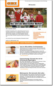 OBI Bau- und Heimwerkermärkte Newsletter
